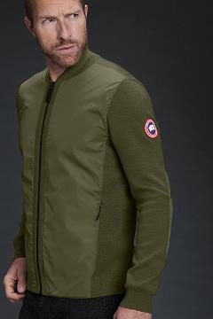 Ropa Canada Goose Hombre Mexico - WindBridge Suéteres Verdes NW3528701